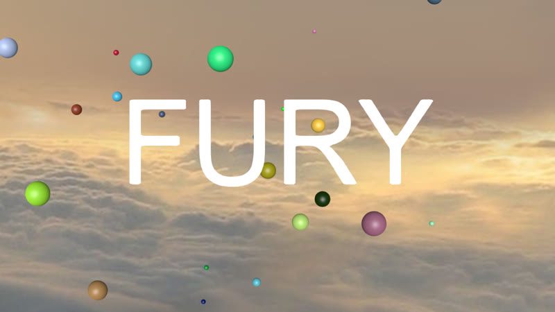 FURY scientific visualization engine banner
